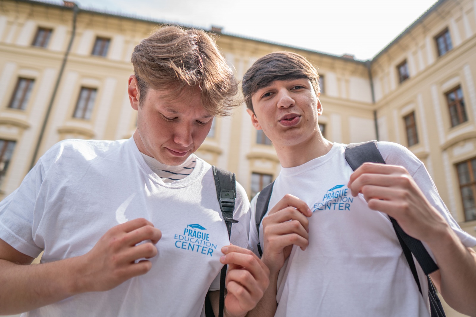 студенты PEC в Праге