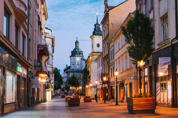 Затишні вулички міста  Пльзень